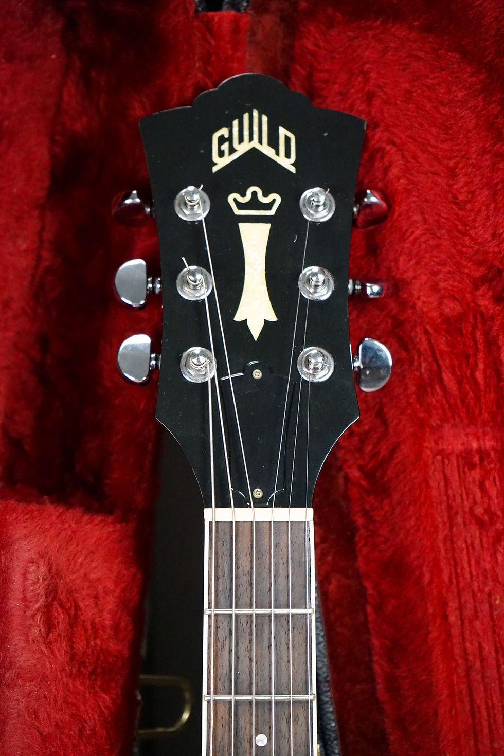 Thumbnail: 2000 Guild USA Starfire III Mahogany Cherry Red Bigsby with Original Hard Case