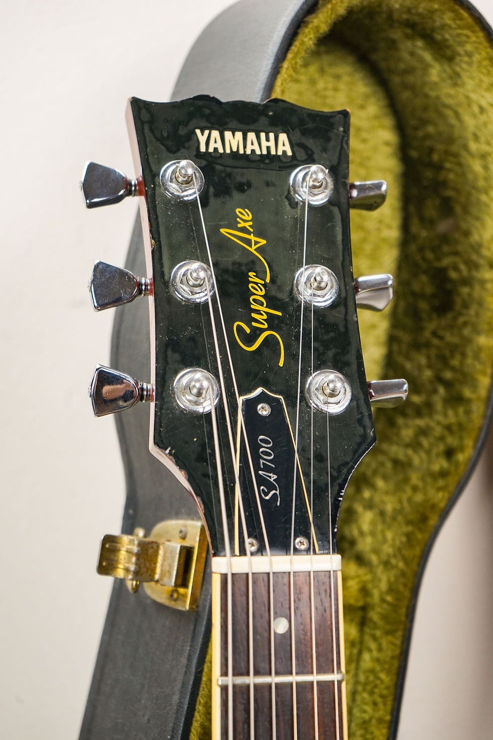 Thumbnail: 1980 Yamaha Japan SA700 Electric Guitar - Persimmon Red with Original Hard Case