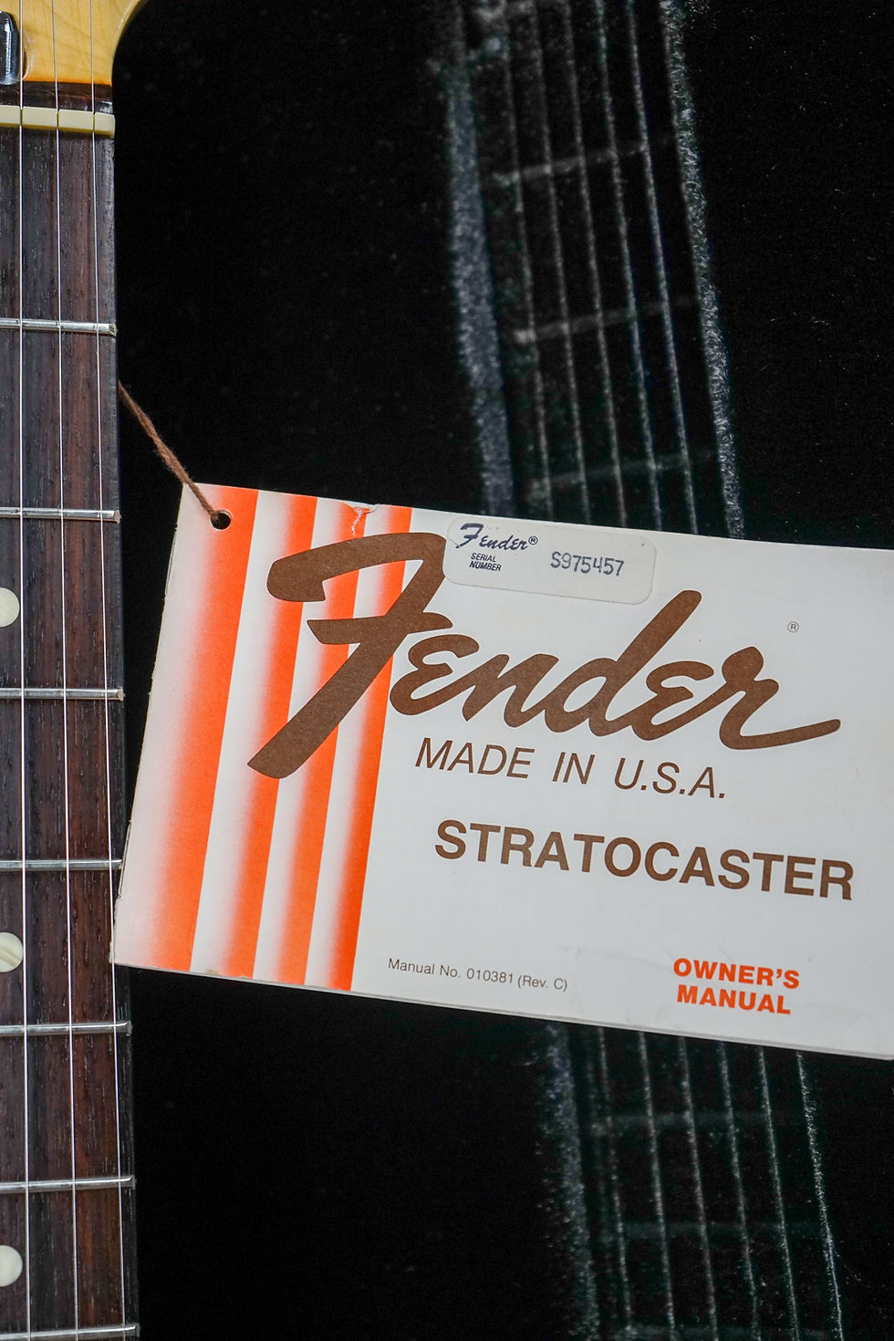 Thumbnail: 1979 Fender USA Stratocaster Sunburst w/ Original Case & Tags - Collector Grade