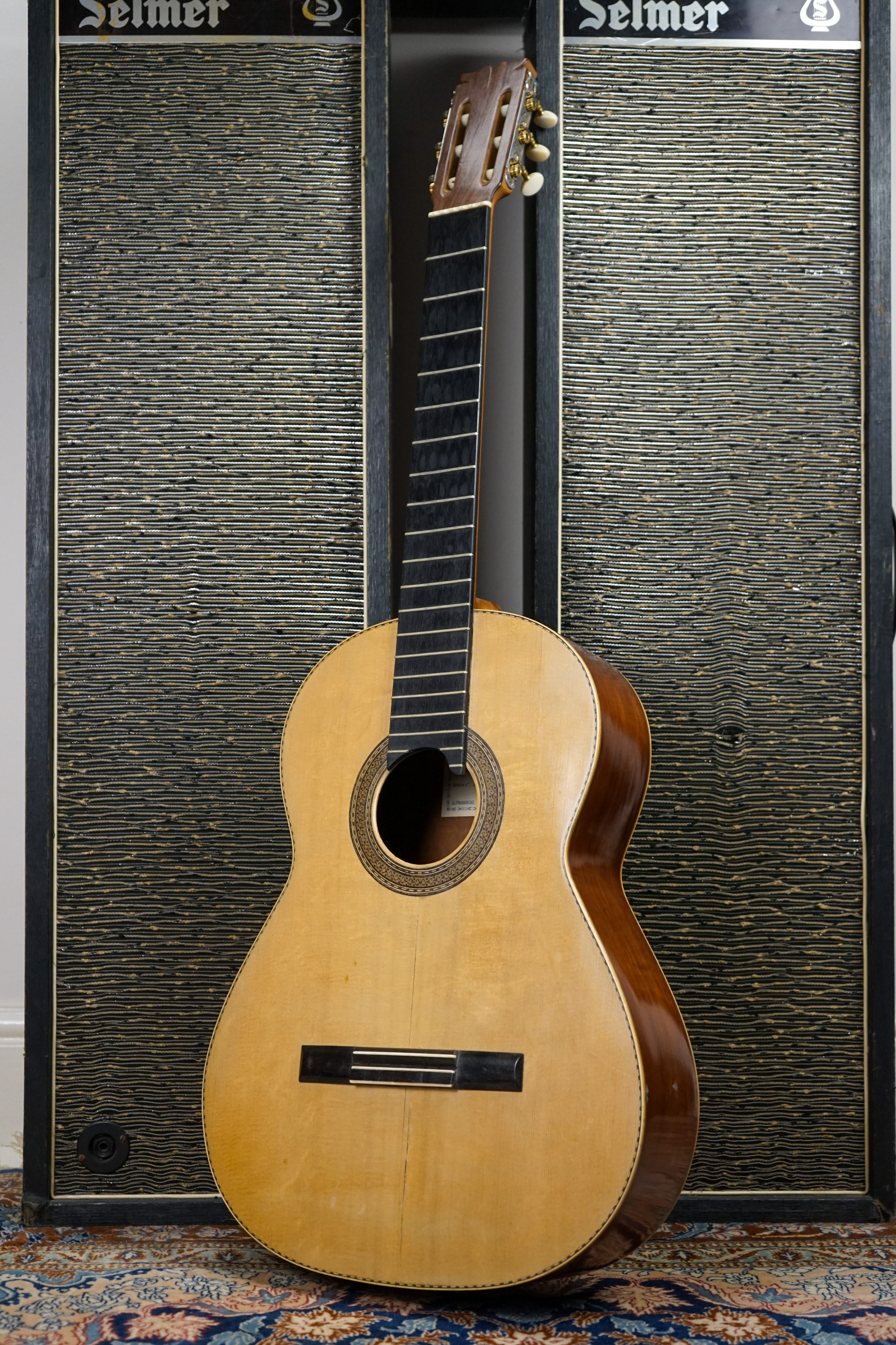1960 Antonio Lopez Martin Spain Melilla Model 1 Luthier Spanish Guitar Project