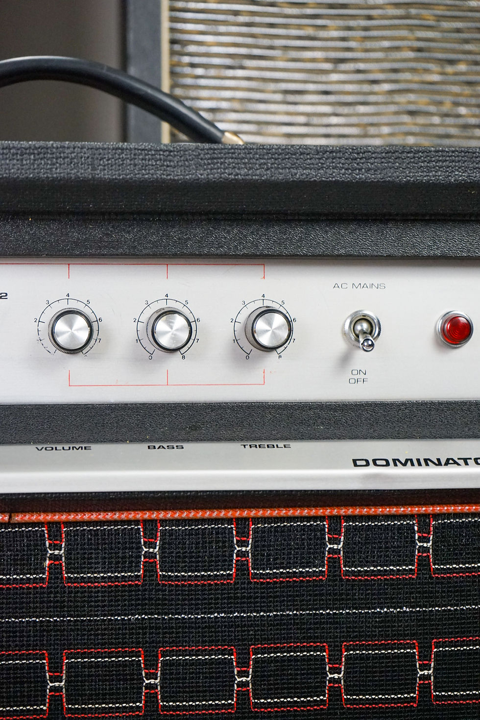 Thumbnail: 1974 WEM Dominator MK III (Noel Gallagher Model) w/ Original Cover and Schematic