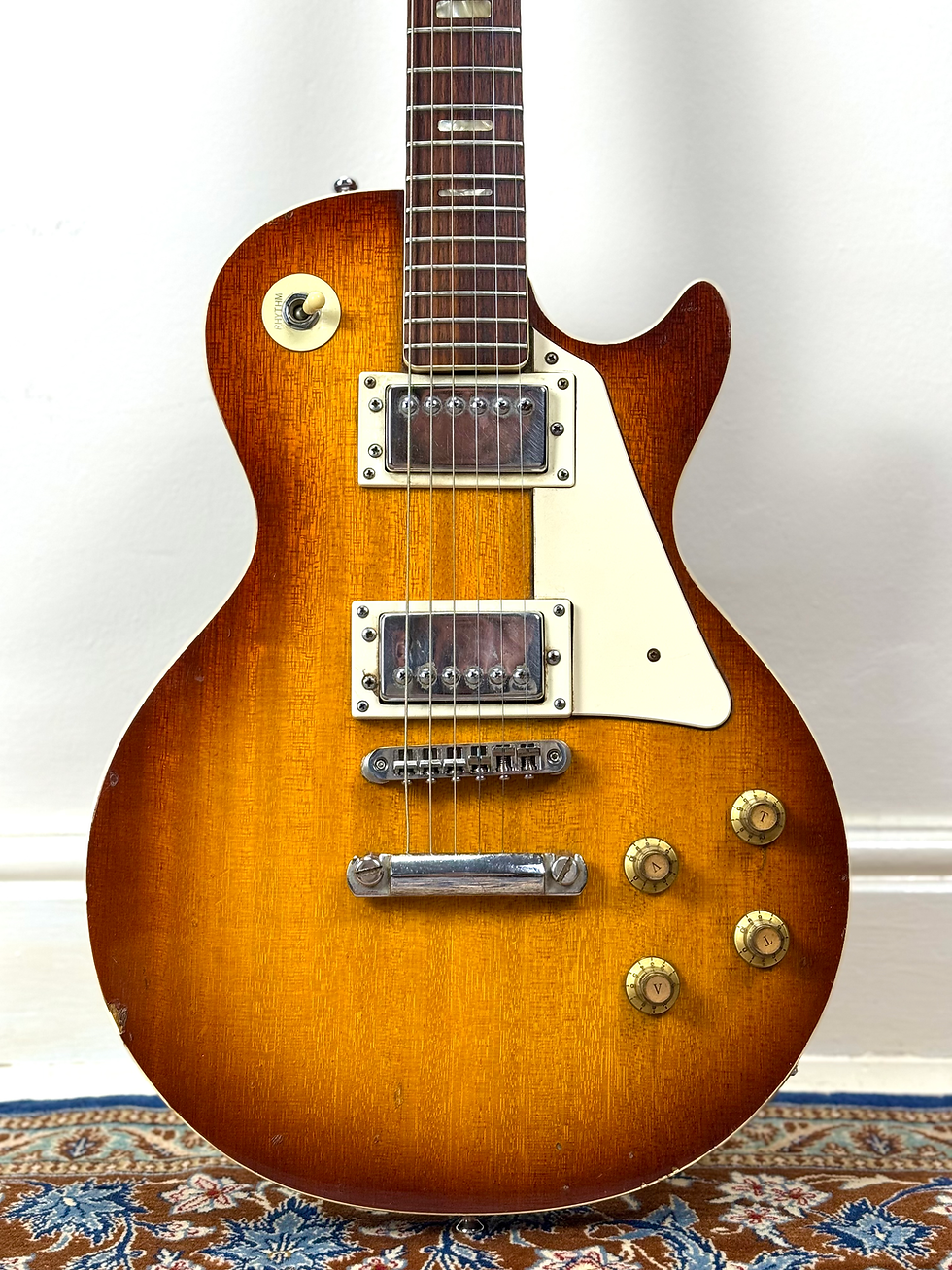 Thumbnail: 1970s Eros Japan ‘Mark II’ Thinline Model LP Lawsuit Guitar - Sunburst 