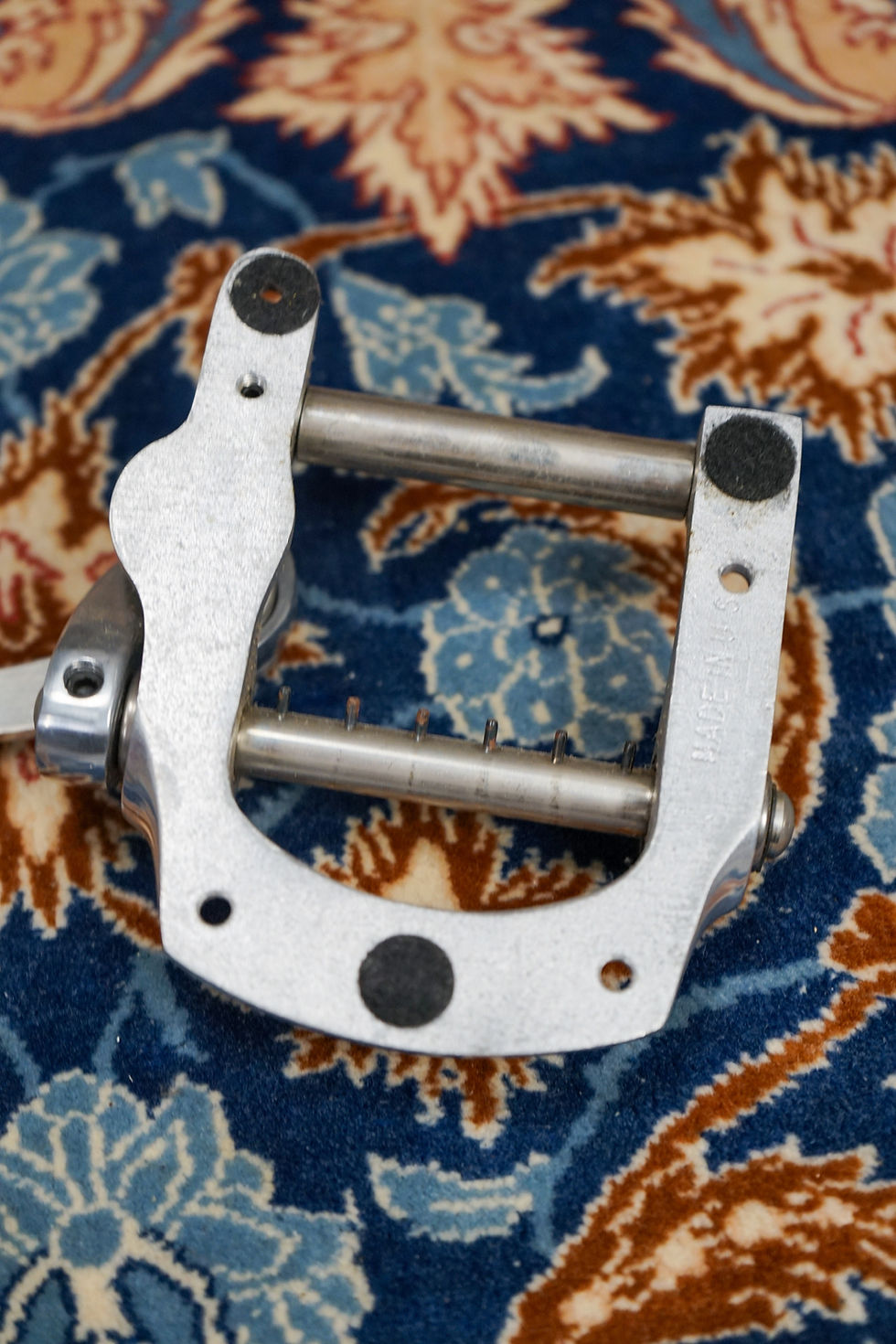 Thumbnail: 2000s Bigsby USA B5 Chrome Vibrato for Solid Top Guitars + Mounting Screws