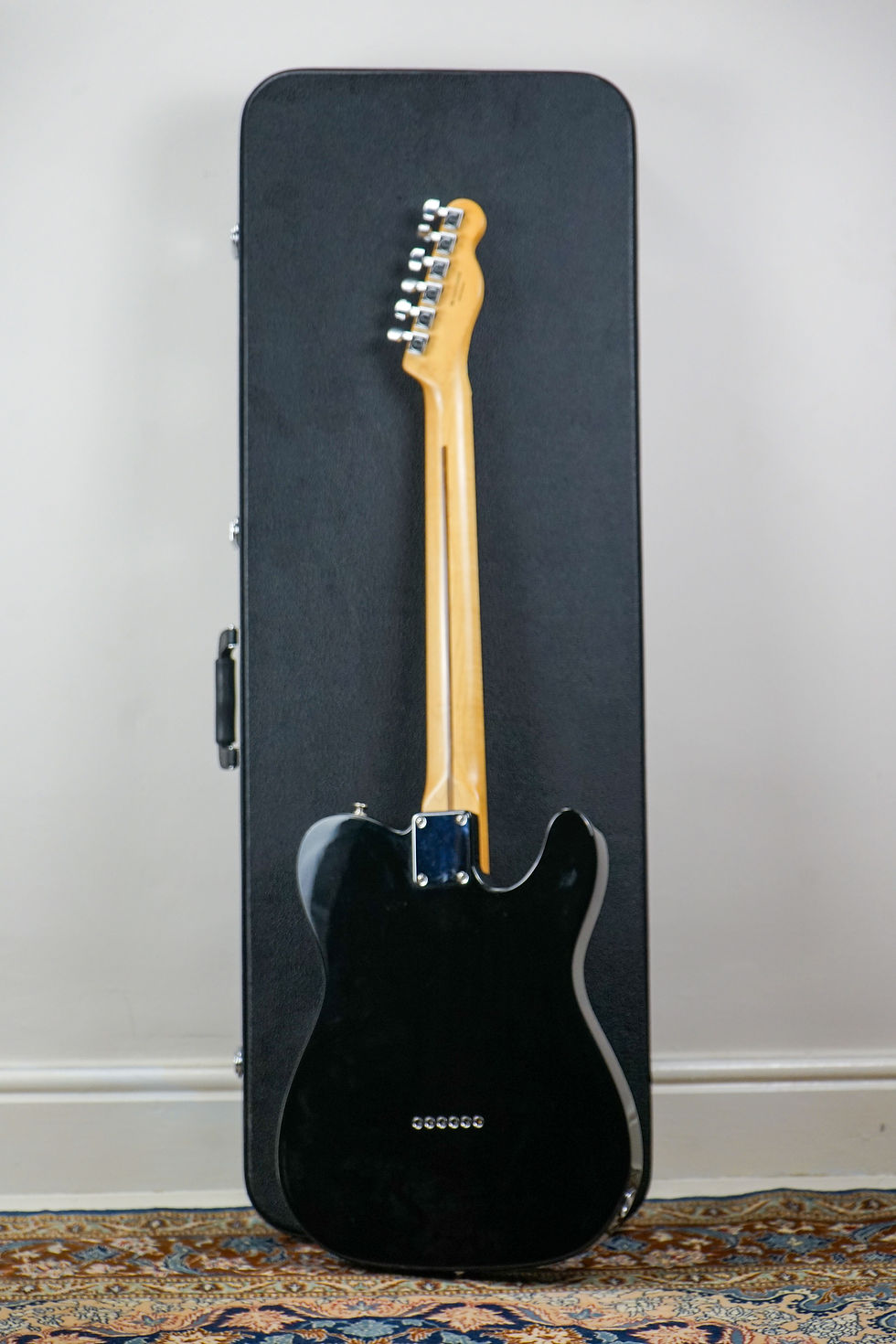 Thumbnail: 2009 Fender Mexico Left Handed Telecaster - Black / Maple with Hard Case