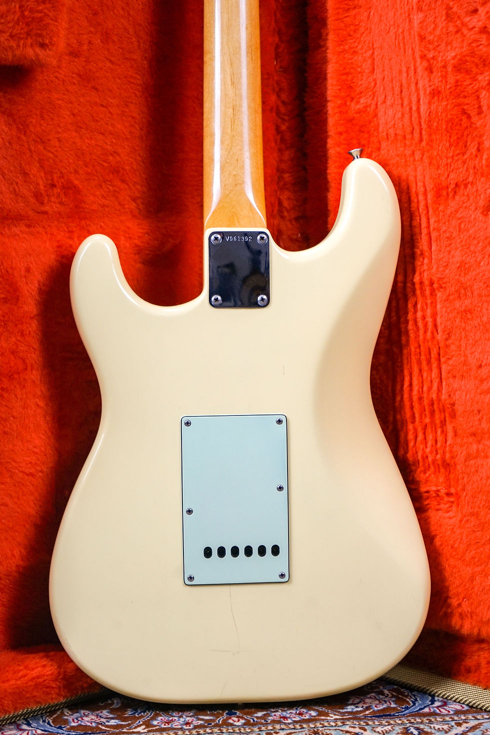 Thumbnail: 1993 Fender USA AVRI Stratocaster - Olympic White Refin w/ Original Hard Case
