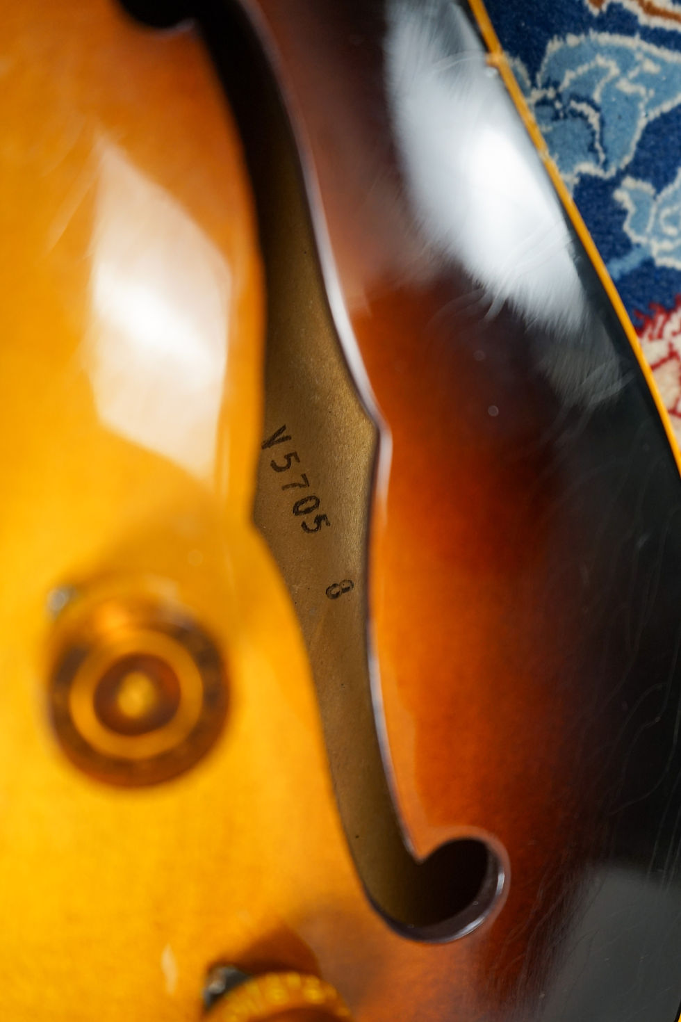 Thumbnail: 1956 Gibson ES-225T Sunburst Hollow Body 1x P90 with Bigsby and Hard Case