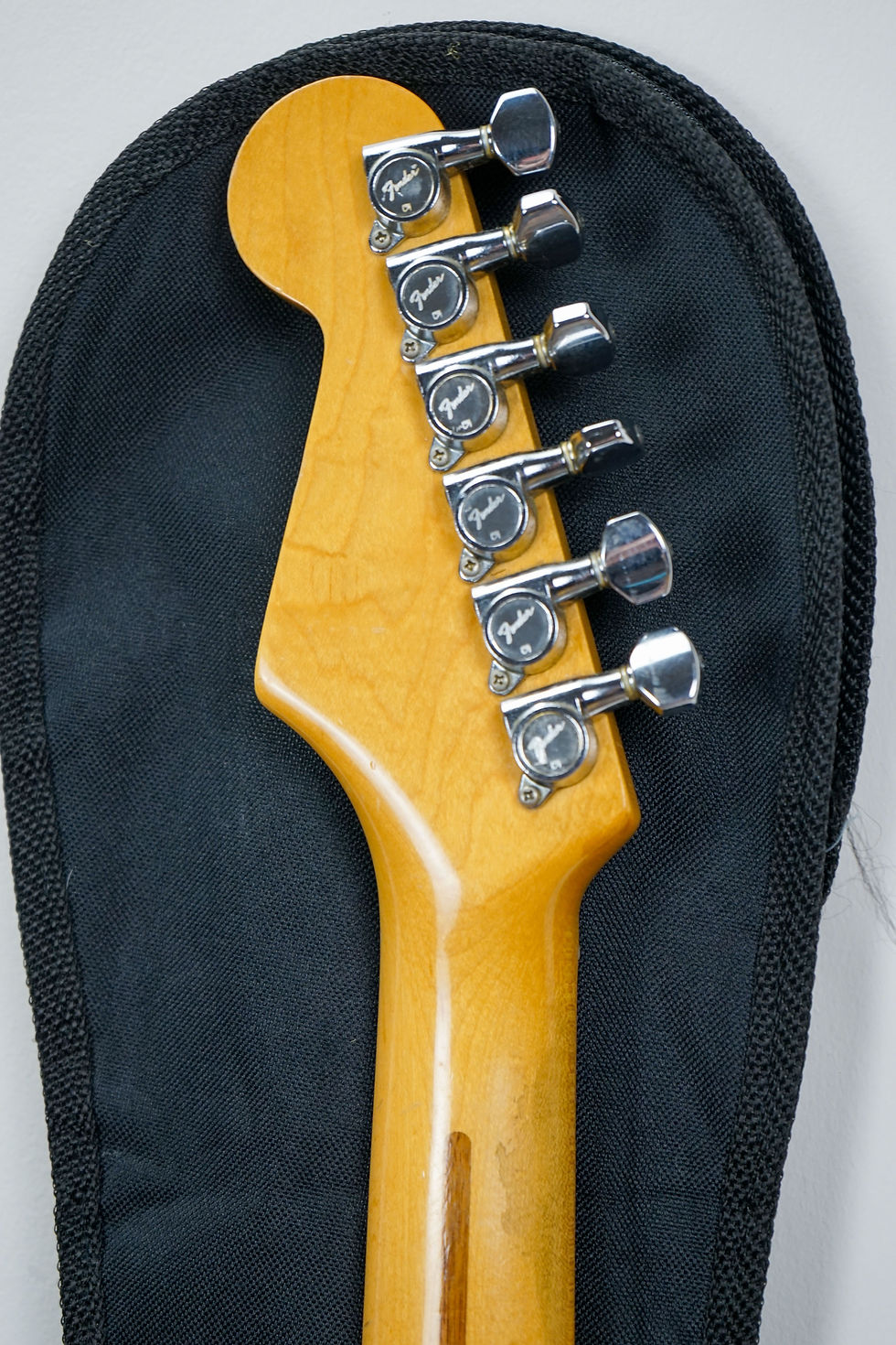 Thumbnail: 1986 Squier Japan 'E Series' Stratocaster - Olympic White w/ Original Gig Bag