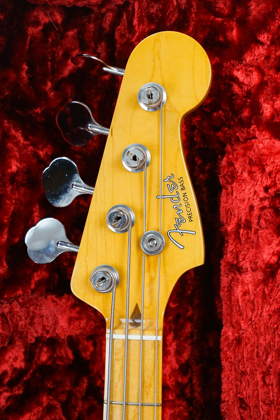 Thumbnail: 2004 Fender Japan '57 PB57-US Precision Bass Candy Apple Red w/ G&G Hard Case