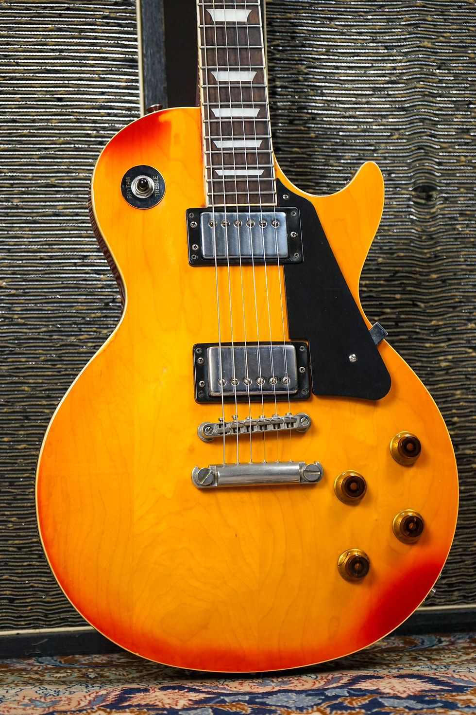 Thumbnail: 1970s Morris (Moridai) Japan Hurricane LP 'Lawsuit' Guitar Set Neck - Sunburst