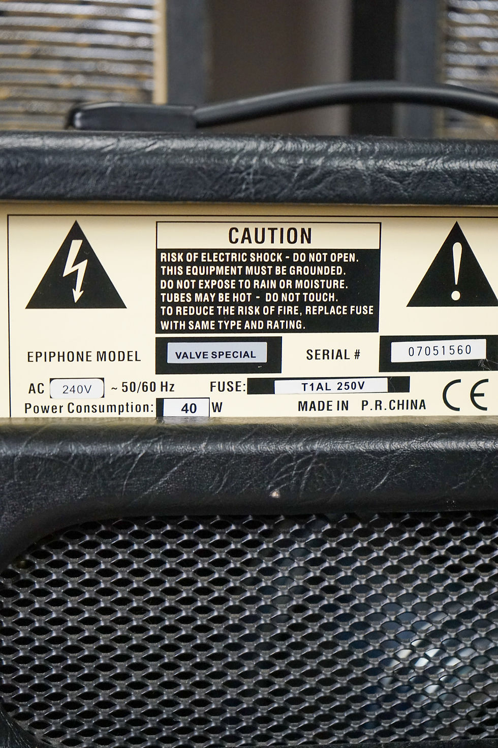 Thumbnail: Epiphone Valve Special Combo Amp - All-Valve with Built-In Effects - Serviced