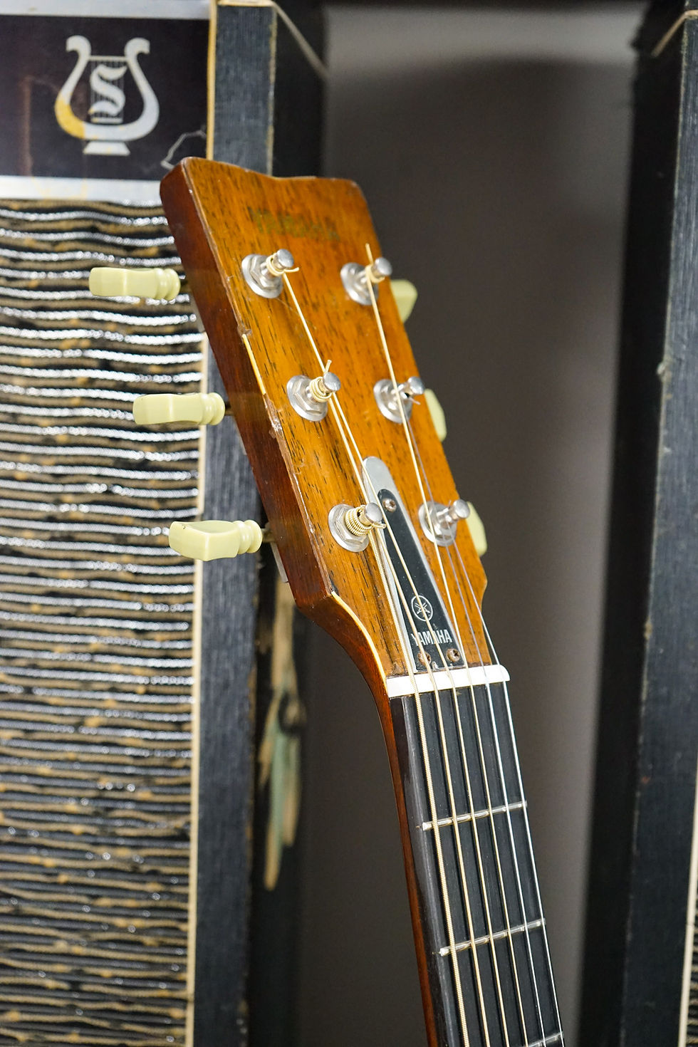 Thumbnail: 1969-72 Yamaha Japan FG500 Red Label Natural - Solid Spruce Top (Player Grade)