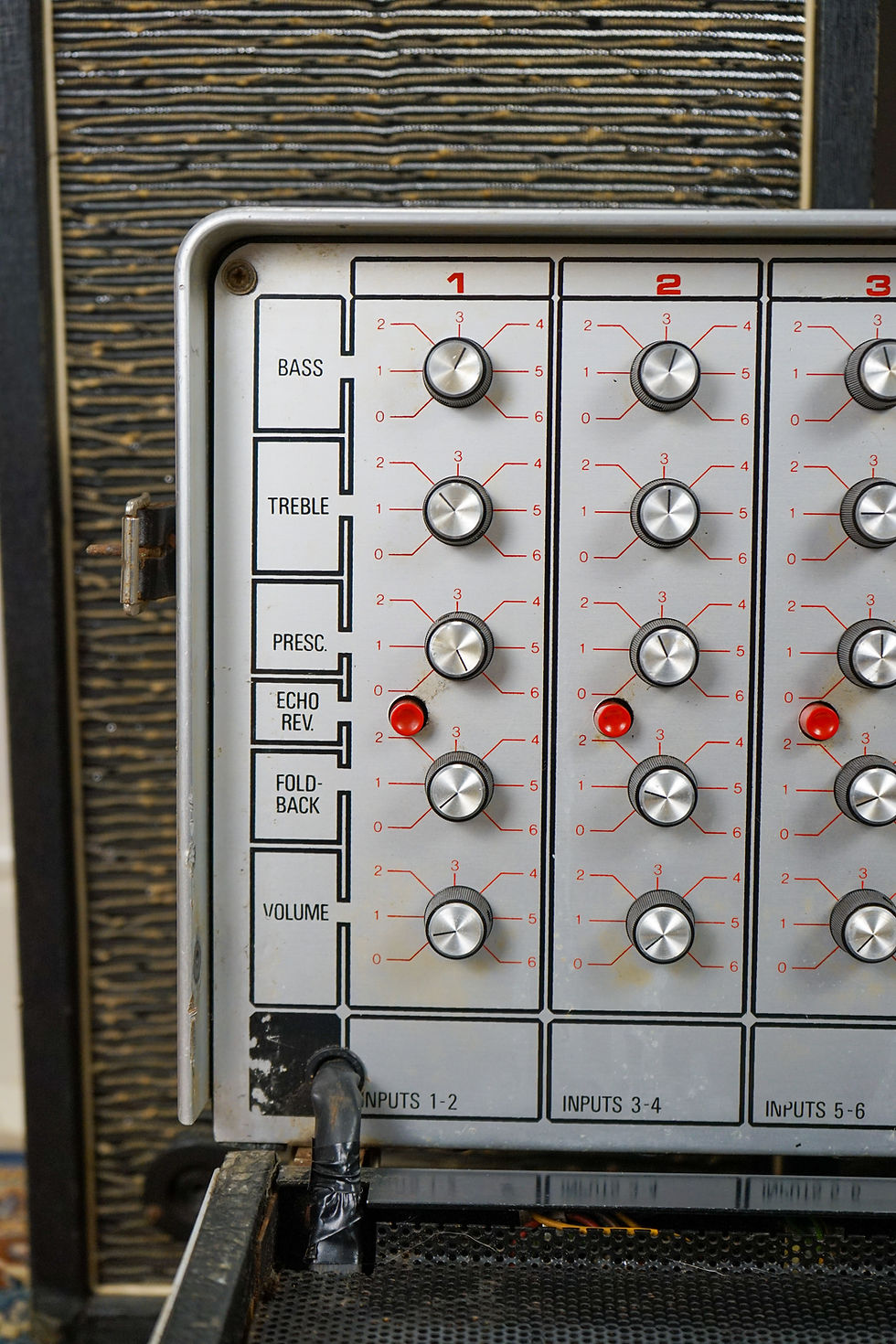 Thumbnail: 1970s WEM England JB-200 Audiomaster Power Mixer / Reverb Unit Amp - Serviced
