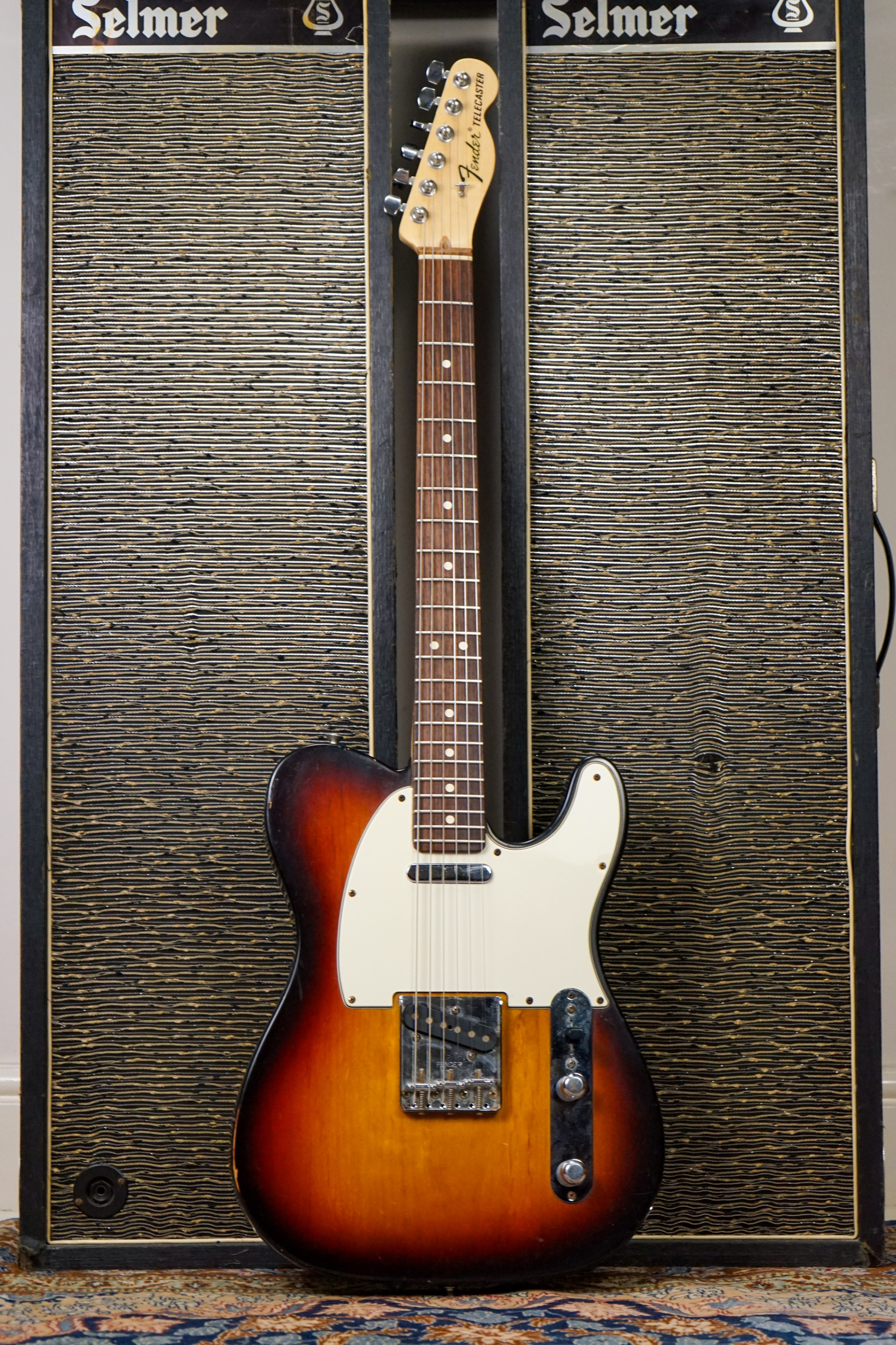 2007 Fender USA Highway One Telecaster - Nitro Sunburst with Rosewood Fretboard