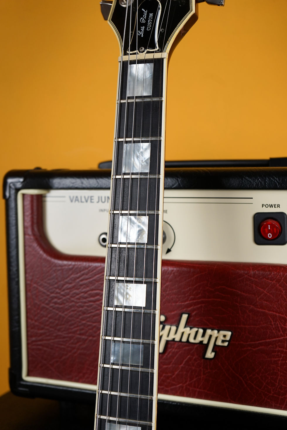 Thumbnail: 1982 Gibson Les Paul Custom - Wine Red