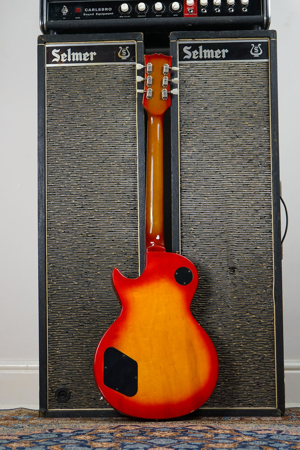 Thumbnail: 1970s Morris (Moridai) Japan Hurricane LP 'Lawsuit' Guitar Set Neck - Sunburst