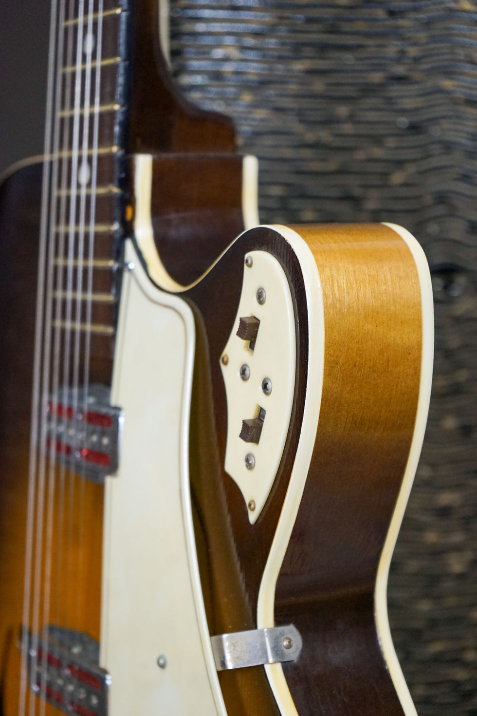 Thumbnail: 1960s BM (Zen-On) Japan Hollow Body Electric Guitar Sunburst - Needs Work