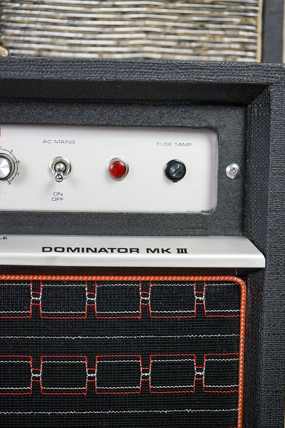 Thumbnail: 1974 WEM Dominator MK III (Noel Gallagher Model) w/ Original Cover and Schematic