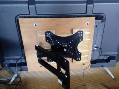 壁掛けテレビ金具発注ミスリカバー