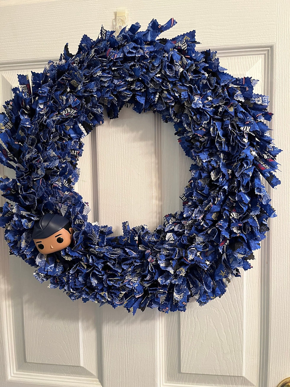 Airman First Class 16" Rag Wreath