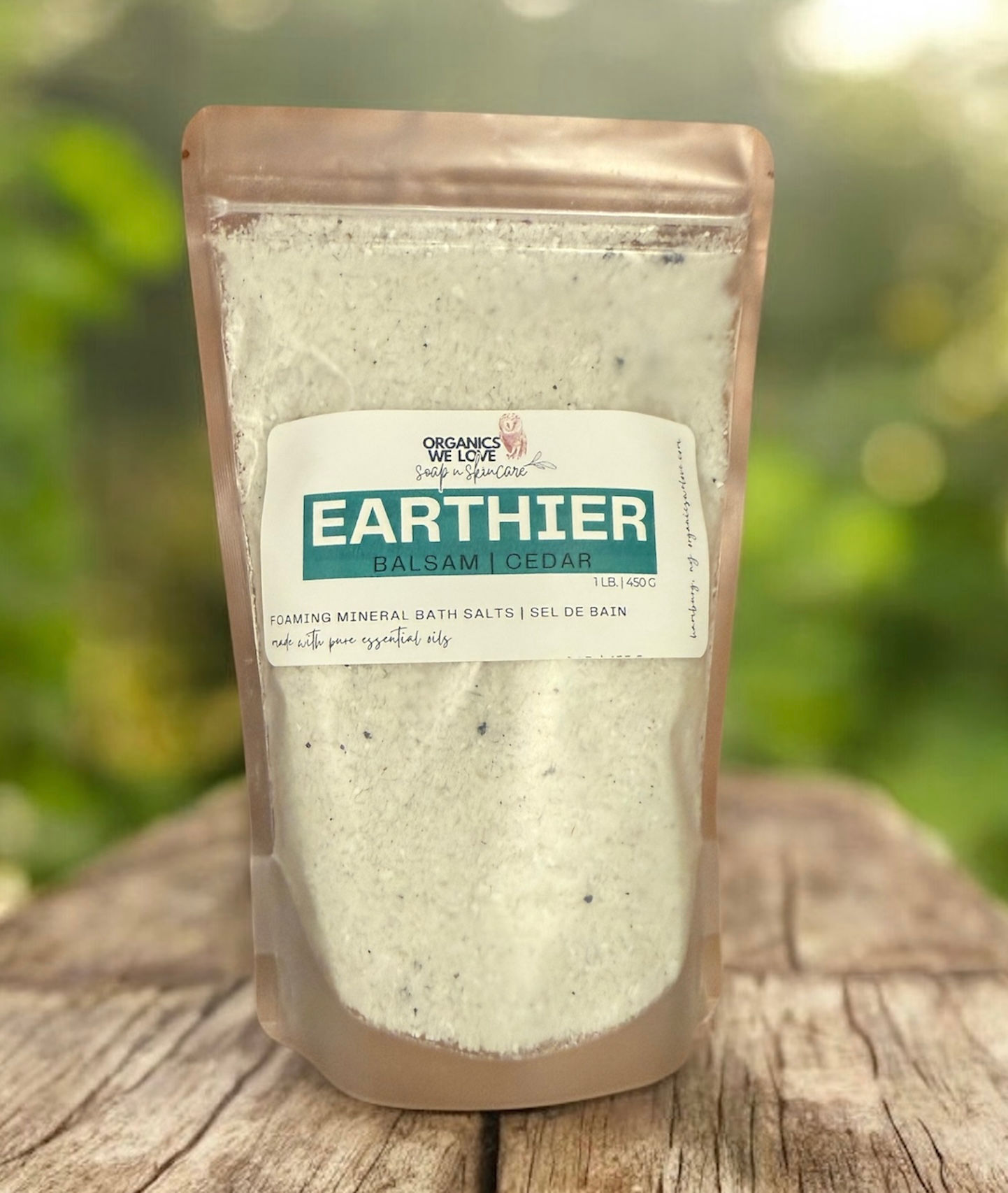Earthier! - Foaming Mineral Bath Salt