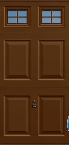 Garador Beaumont with Windows (19 Colour Options) Steel Up and Over