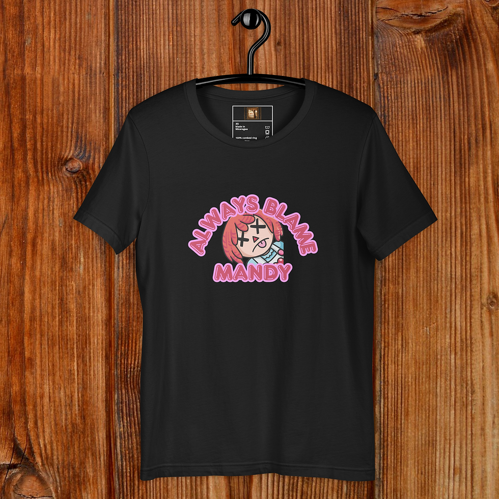 Thumbnail: Always Blame Mandy Unisex Tee