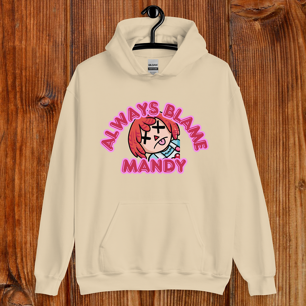 Thumbnail: Always Blame Mandy Unisex Hoodie