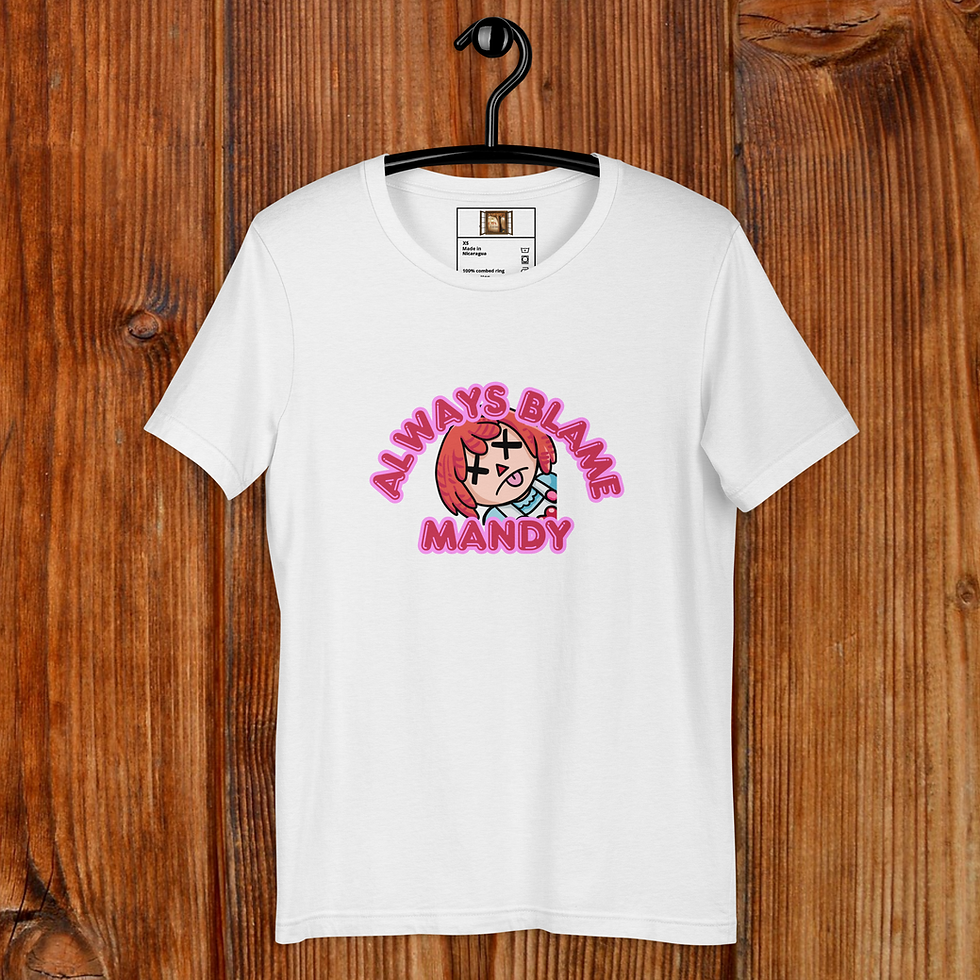 Thumbnail: Always Blame Mandy Unisex Tee