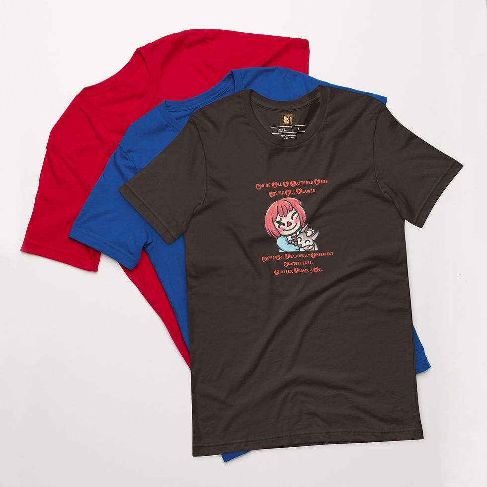 Thumbnail: Tattered Adult Unisex T-shirt