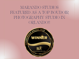 MARANDO Studios Featured as a Top Boudoir Photography Studio in Orlando