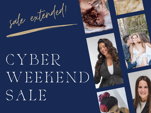 Cyber Weekend Extension for Our Exclusive Black Friday Sale!