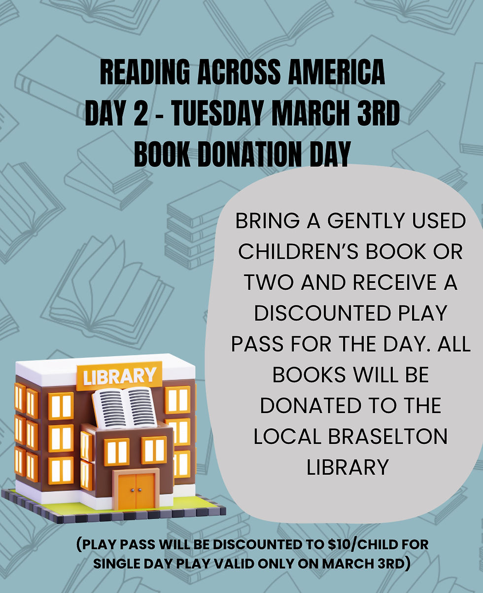 Reading Across America Day 2 - Book Donation Day