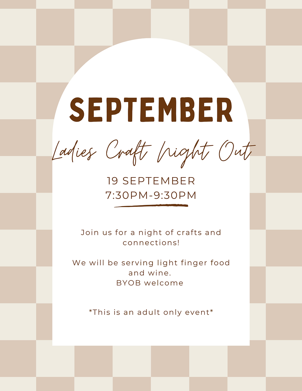 Women's Craft Night Out