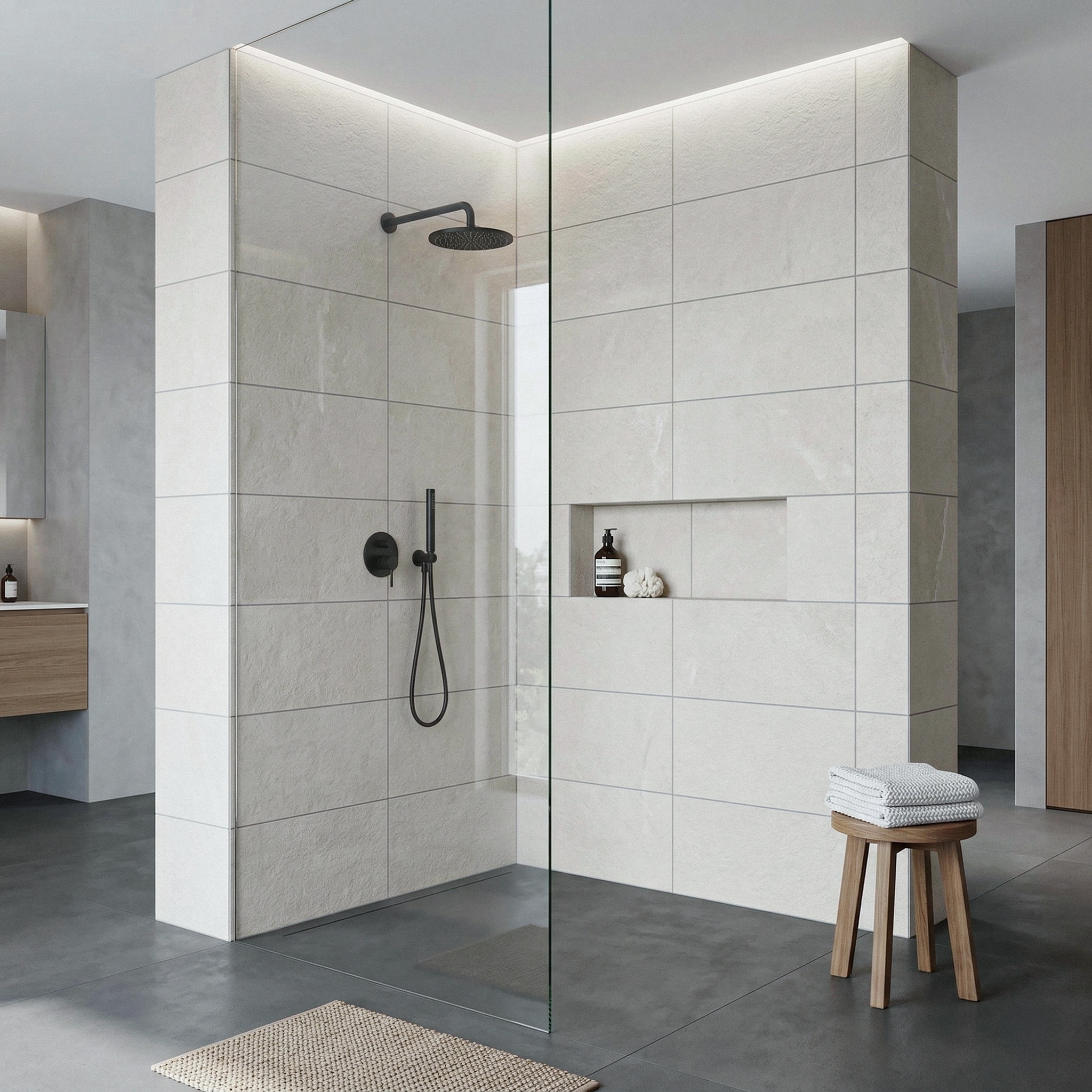 PULSE SHELL ROUGH PORCELAIN TILE