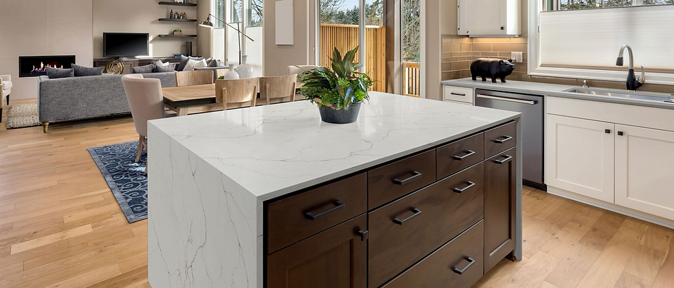 CALACATTA PRADO QUARTZ COUNTERTOP