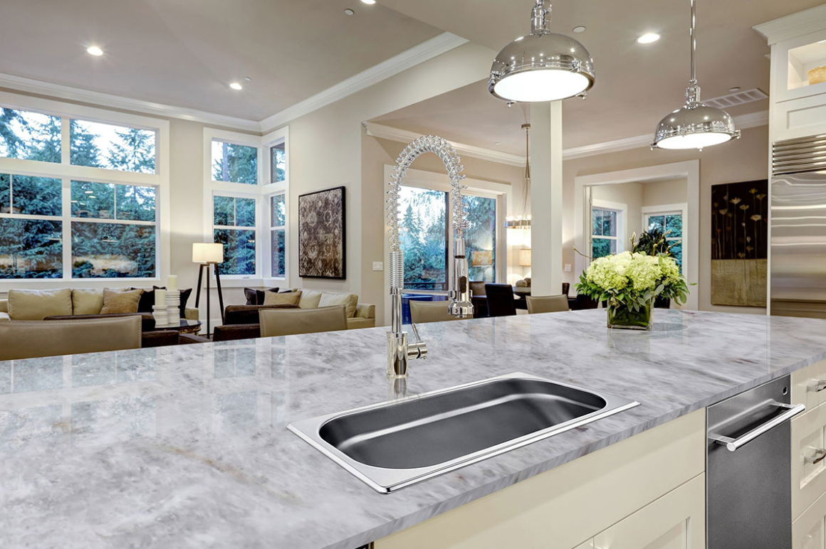 CRISTALLO QUARTZITE COUNTERTOP
