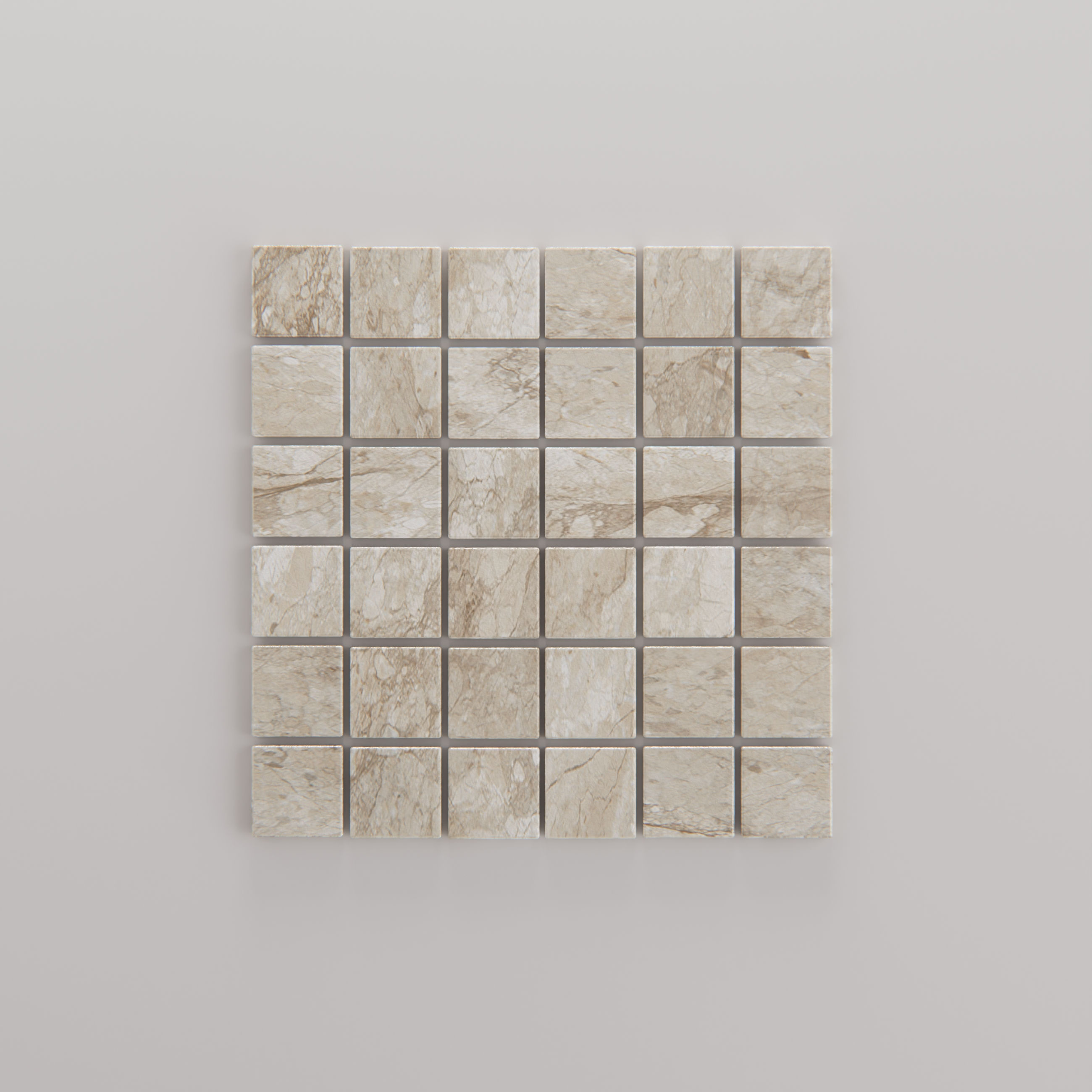 STREAM BONE MOSAIC TILE