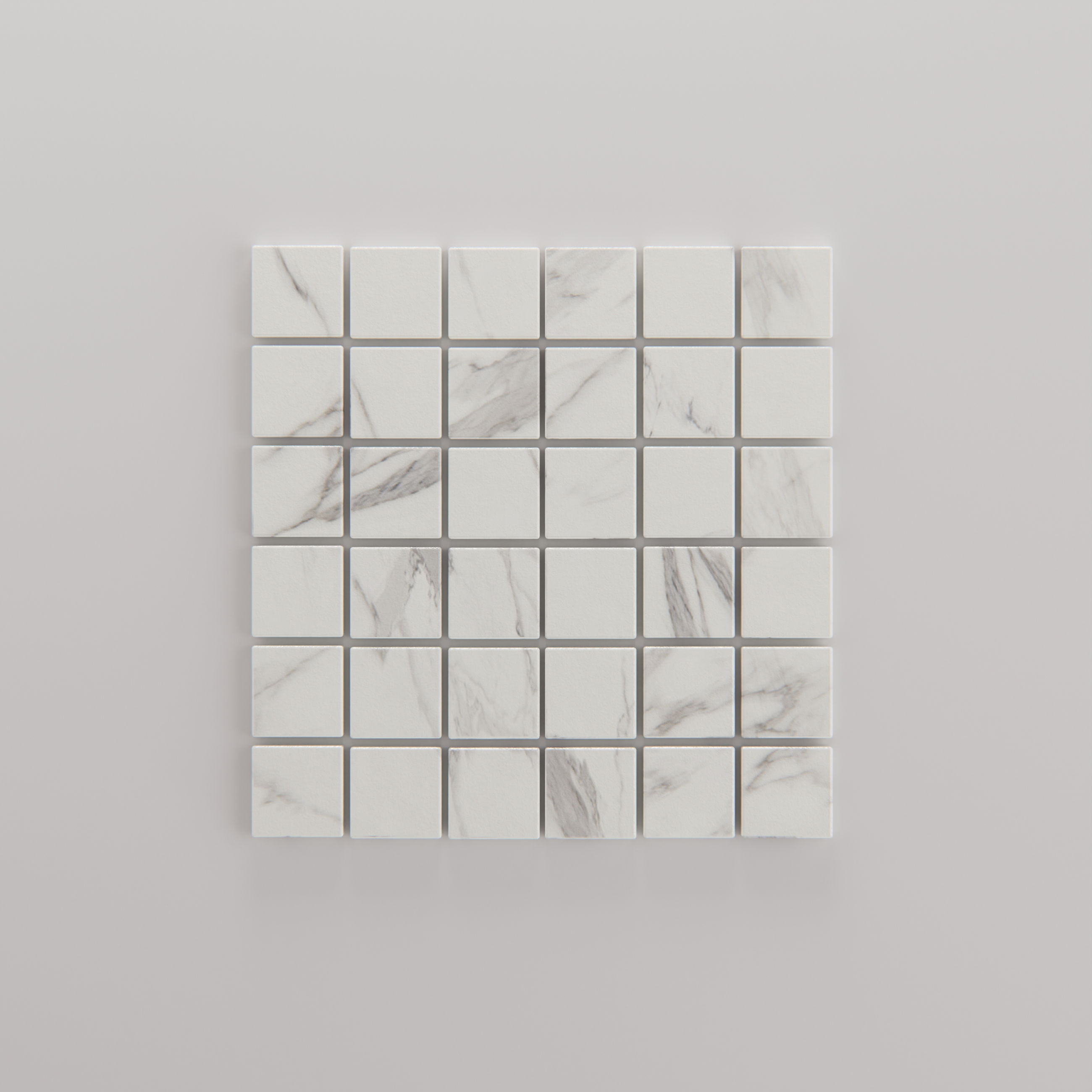 EVEN WHITE MOSAIC TILE
