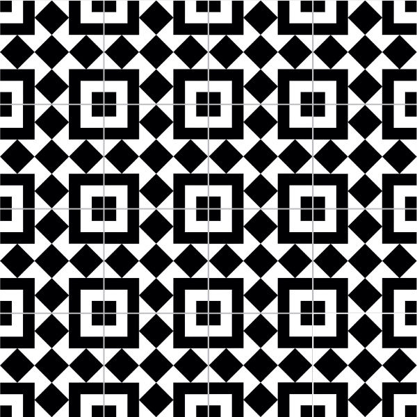 Retro Neuve Checker Blocks