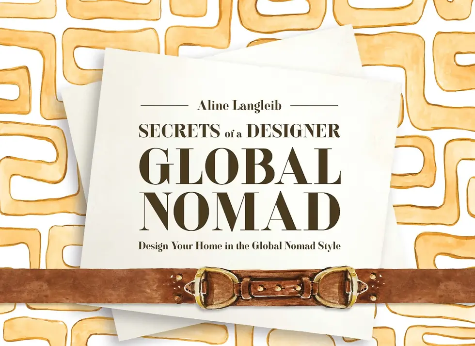 cover of Secrets of a Designer: Global Nomad by Aline Langleib