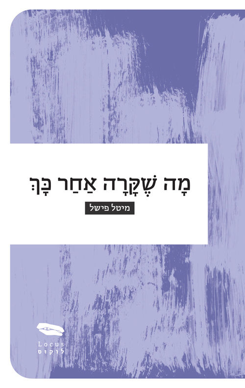 כריכת הספר מה שקרה אחר כך מאת מיטל פישל