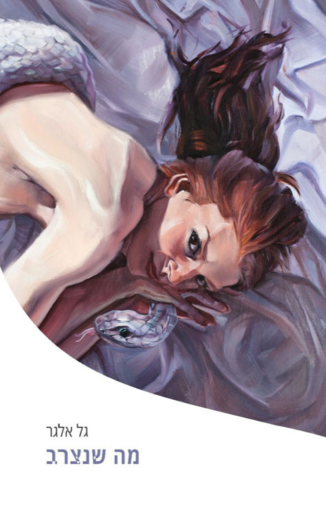 כריכת הספר מה שנצרב מאת גל אלגר