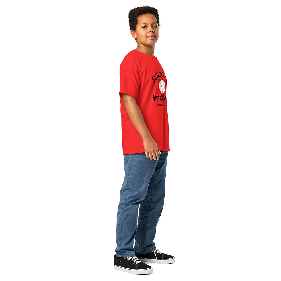 Thumbnail: Baseball is Importanter - Youth Tee