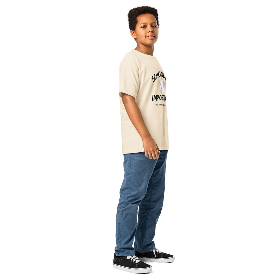 Thumbnail: Baseball is Importanter - Youth Tee