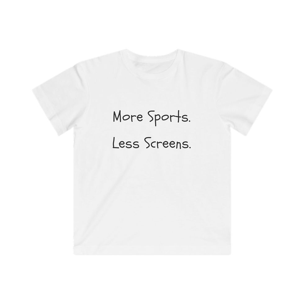 Thumbnail: More Sports. Less Screens. Active Play Shirt