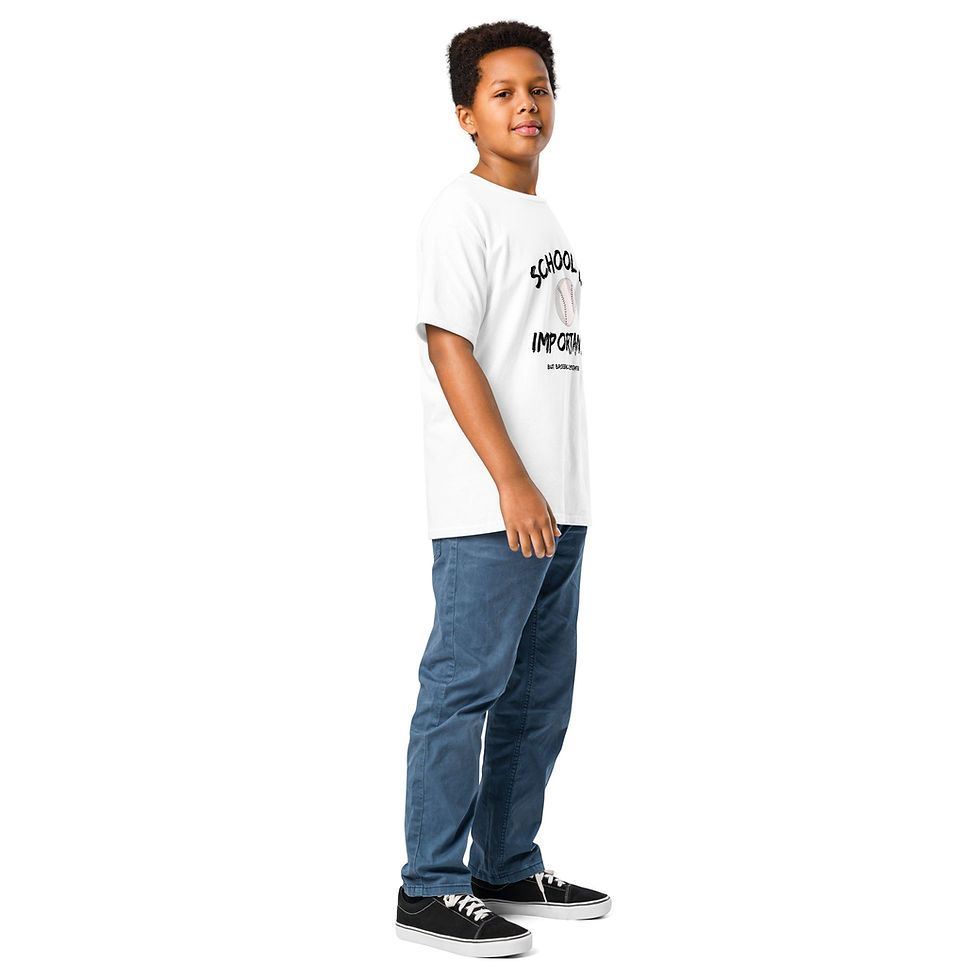 Thumbnail: Baseball is Importanter - Youth Tee