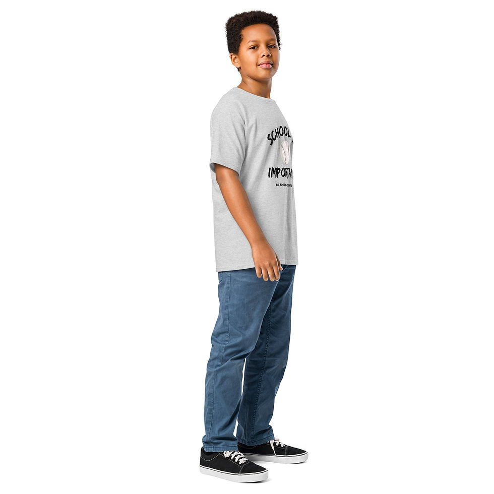 Thumbnail: Baseball is Importanter - Youth Tee