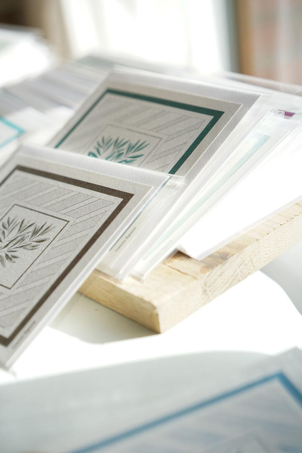 Miniature : Carte Rameau - Mauve