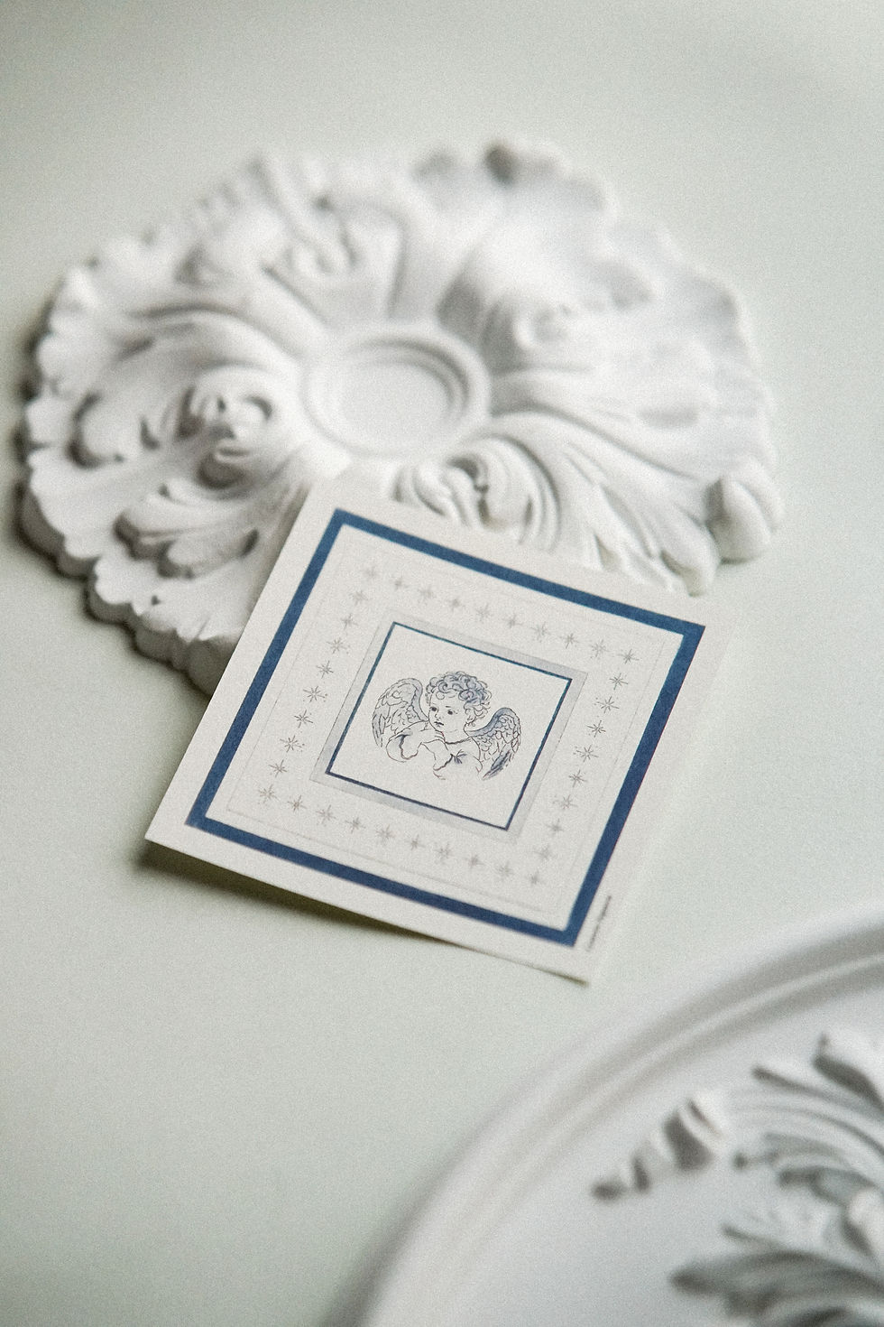 Carte Chérubin - Bleu marine