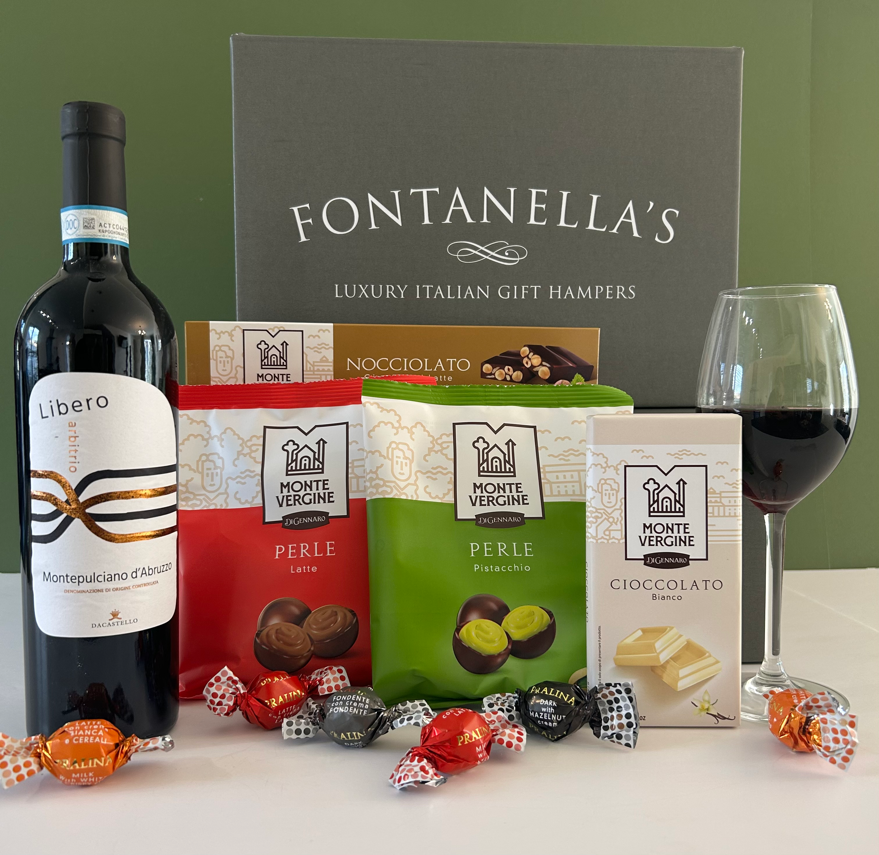 Chocolates & Wine Gift Hamper